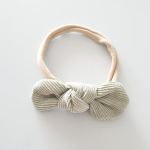 Cord Bow Headband