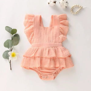 Candice Ruffle Romper