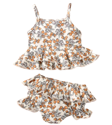 Maya Ruffle Cami & Short Set