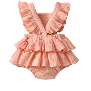 Candice Ruffle Romper